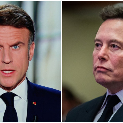 Macron îl critică pe Musk pentru implicațiile în politica europeană