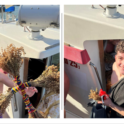 Slujba de Sfintire a Apei la Tulcea, cu un moment special pentru tinerii inotători