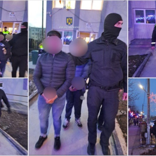 Şase tineri reţinuţi pentru furt în Valcea