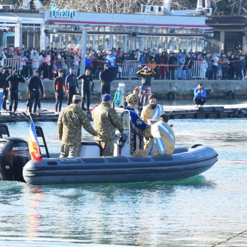 Marinarii militari sărbătoresc Botezul Domnului la Constanța