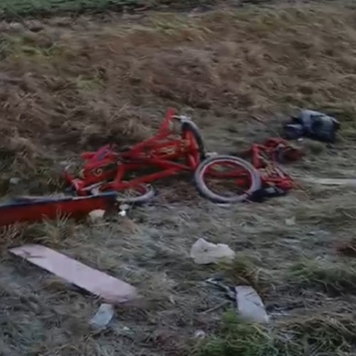 Accident tragic între un autoturism și o căruță, soldat cu două victime