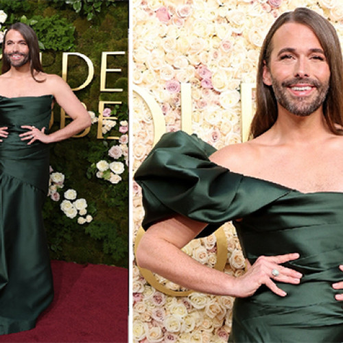 Jonathan Van Ness și Sebastian Stan fac valuri la Globurile de Aur 2025