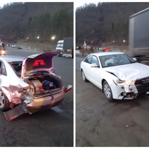 Accident rutier pe DN1 E60, în localitatea Bologa
