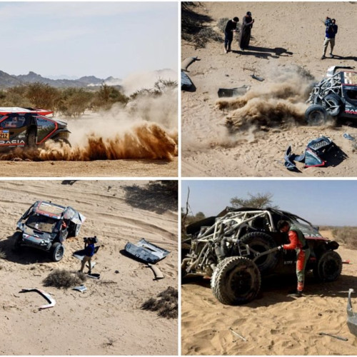 Dacia, implicată într-un accident la Raliul Dakar 2025