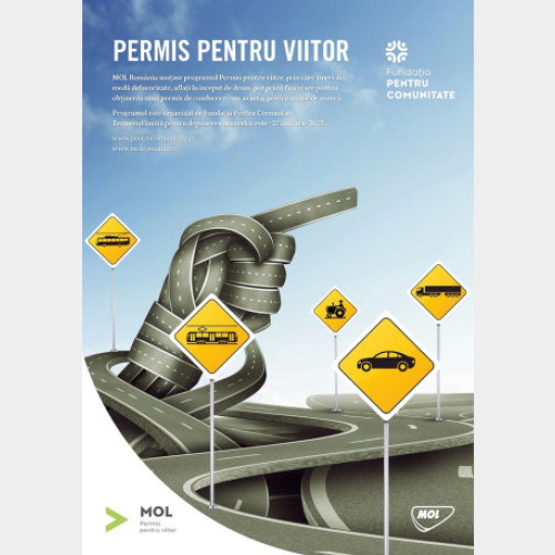 Tinerii din medii defavorizate pot obține finanțare pentru școala de șoferi