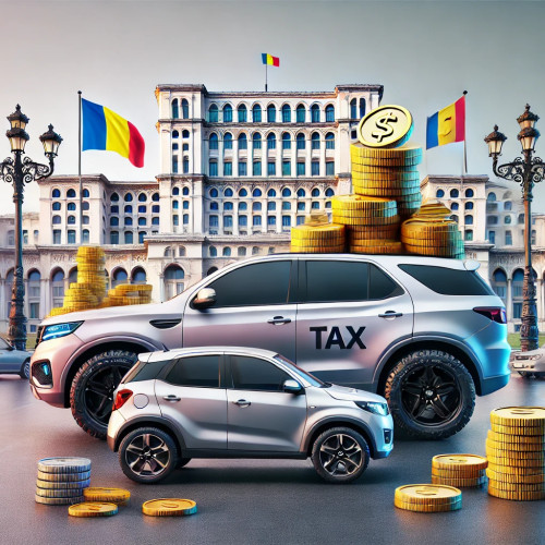 Creșteri semnificative ale impozitului auto în România pentru anul 2025