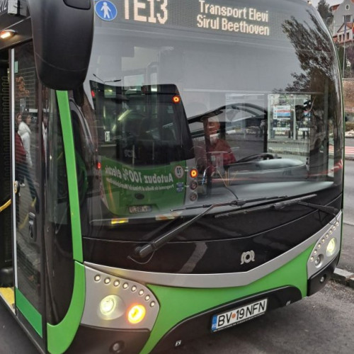 RATBV reia transportul pentru elevi în perioada școlară