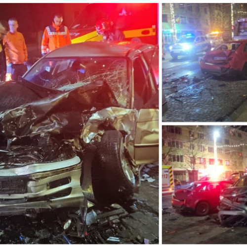 Accident grav pe strada Horea din Cluj-Napoca, patru maşini implicate