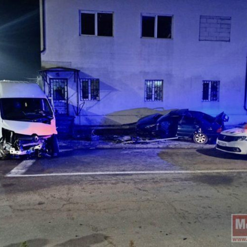 Patru tineri, transportați la spital după un accident în Băilești