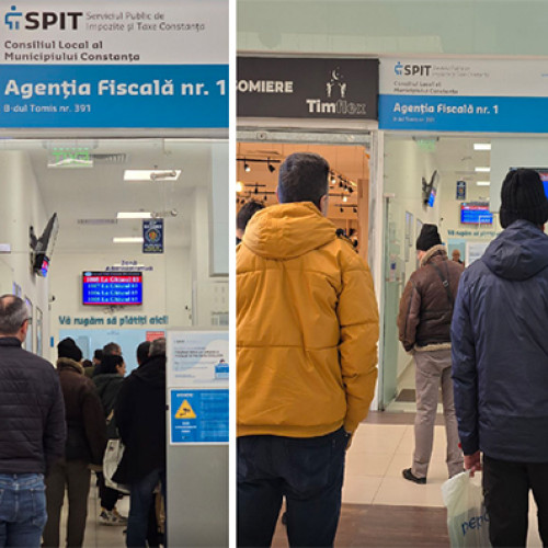 Constanțenii se înghesuie să plătească impozitele pentru a beneficia de bonificația de 10%