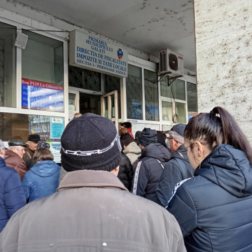 Galatenii isi platesc impozitele in prima zi de lucru la ghisee