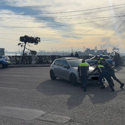 Accident rutier în Constanța: două autoturisme avariate