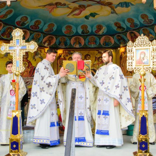 Boboteaza la Biserica Roșu din comuna Chiajna