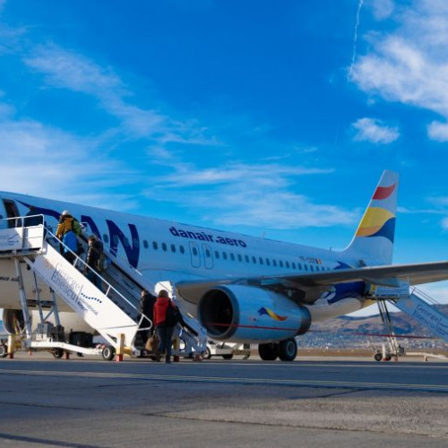 Dan Air suspendă temporar șase rute de la Aeroportul 'George Enescu' din Bacău