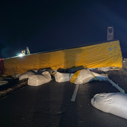 Accident rutier pe DN 22, în județul Brăila