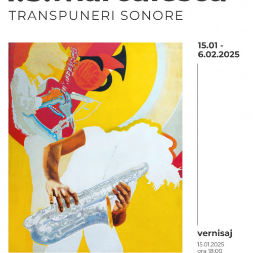 Muzeul de Artă Vizuală din Galați deschide expoziția "Transpuneri sonore" de Ziua Culturii Naționale