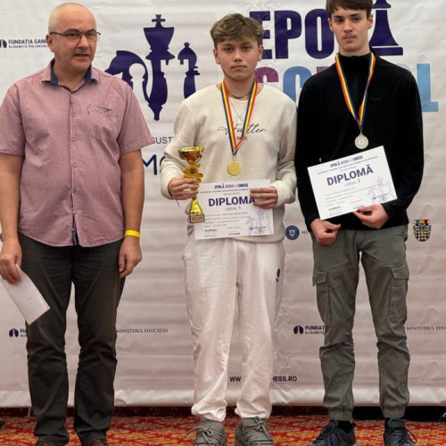 Adelin Stefan Dascalescu, tânărul talent al șahului din Vrancea, câștigă din nou dreptul de a reprezenta România la Campionatul Mondial Școlar