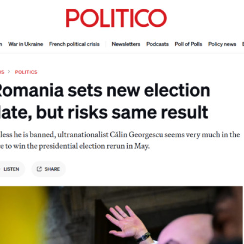 România stabilește data pentru repetarea alegerilor prezidențiale