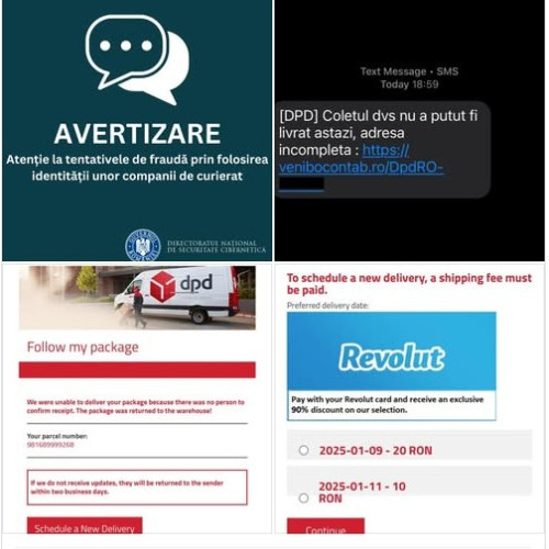 Avertisment de la Directoratul Național de Securitate Cibernetică privind fraudele online