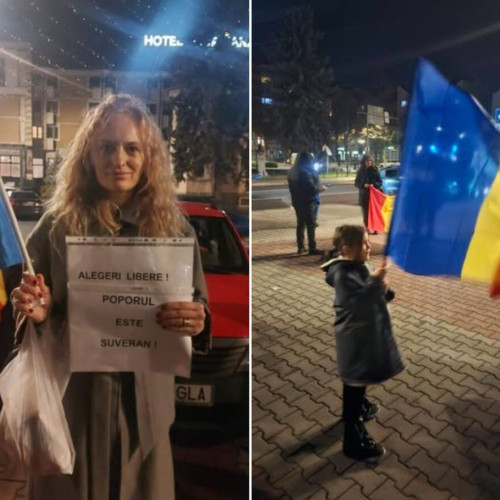 Protest în Piața Petru Rareș pentru libertate și suveranitate