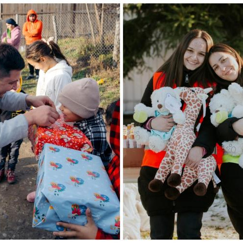 Universitatea Cluj aduce bucurie copiilor din zone defavorizate