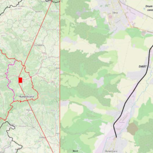 Modernizarea drumului dintre Hunedoara și Santuhalm