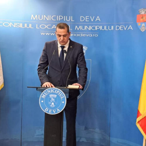 Cosmin-Răzvan Mares a depus jurământul de consilier local în Deva