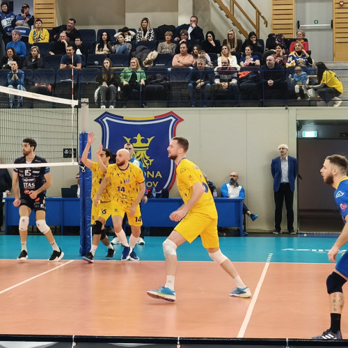 Corona Brașov pierde în fața celor de la Trentino, scor 3-1