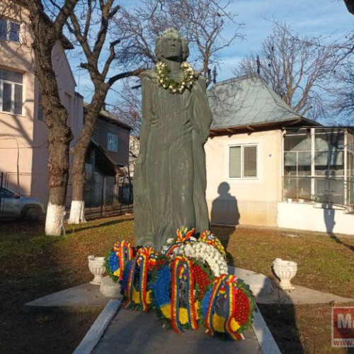 Ceremonie în memoria lui Mihai Eminescu la Botoșani