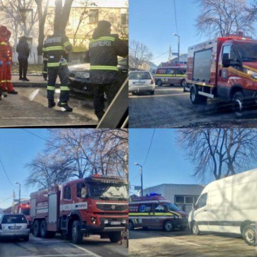 Alertă de incendiu în Botoșani: Intervenție rapidă a echipajelor de urgență