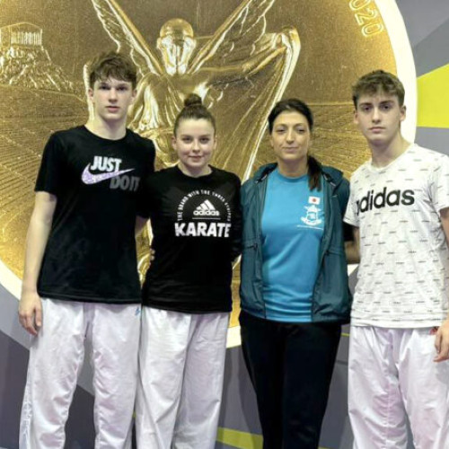 Sportivii de la CS Poli Karate din Petrosani, în cantonament internațional în Serbia
