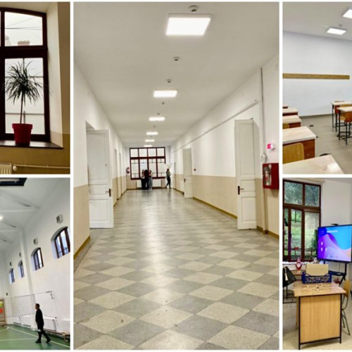 Pitesti: Colegiul Național "Zinca Golescu" beneficiază de renovări semnificative