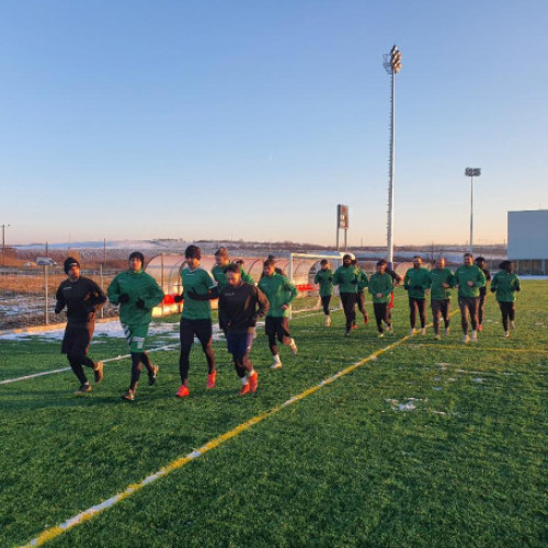 Club Atletic Oradea își continuă pregătirile pe noua bază sportivă din Biharia