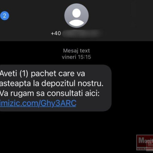 Avertisment de la DNSC privind fraudarea prin curierat