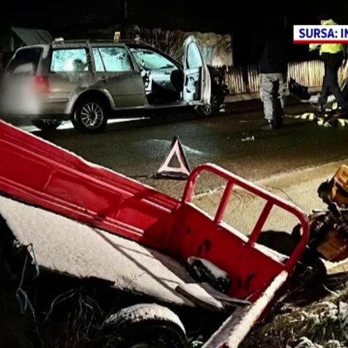 Accident tragic în Botoșani: o femeie a decedat, iar fiul ei este rănit grav