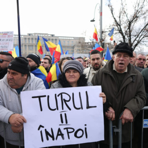 AUR organizează un miting masiv împotriva anulării alegerilor