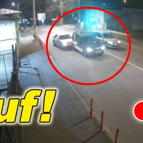 Accident pe str. Transilvaniei, în apropierea magazinelor sătești