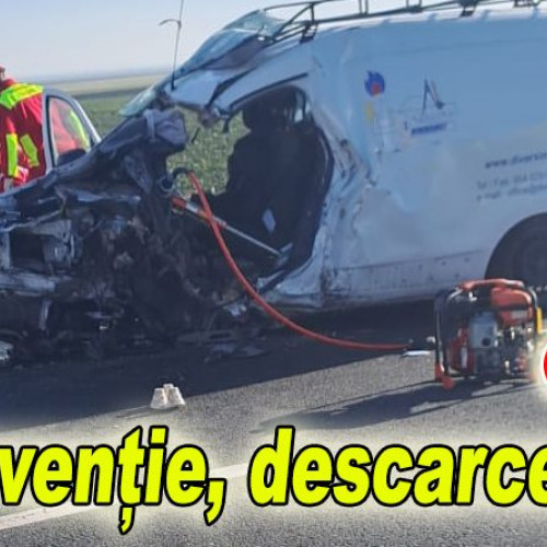 Accident grav pe E85, în județul Buzău