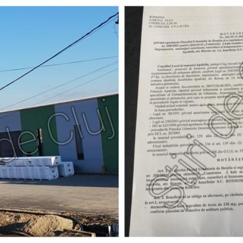 Problemele cauzate de o construcție din comuna Apahida