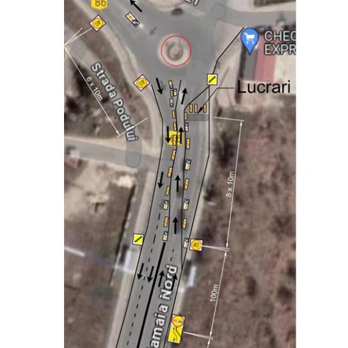 Restricții de trafic în Constanța pentru lucrări la rețelele de apă