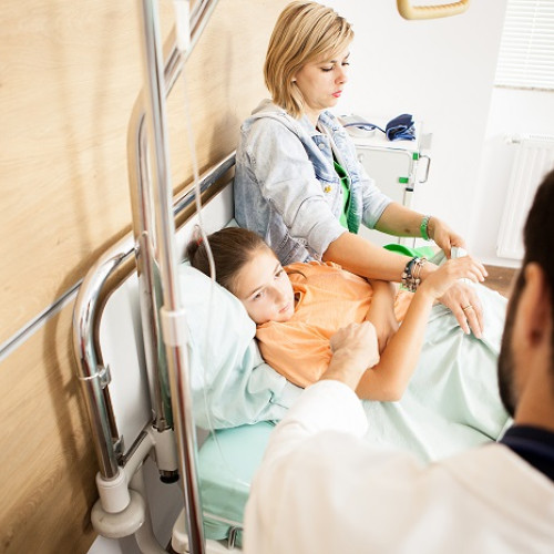 Starea de sănătate a copilului infectat cu HMPV, bună după externare