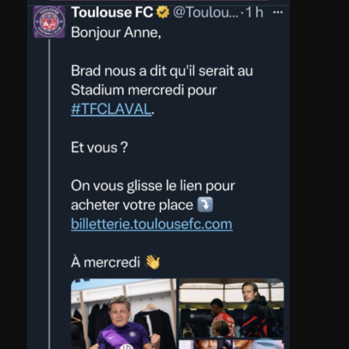 Clubul Toulouse își cere scuze după o glumă nefericită despre o femeie înșelată