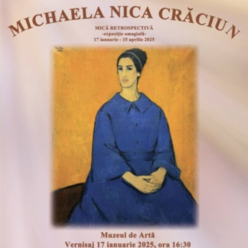 Expozitie omagiala dedicata artistului Michaela Nica Craciun la Targoviste