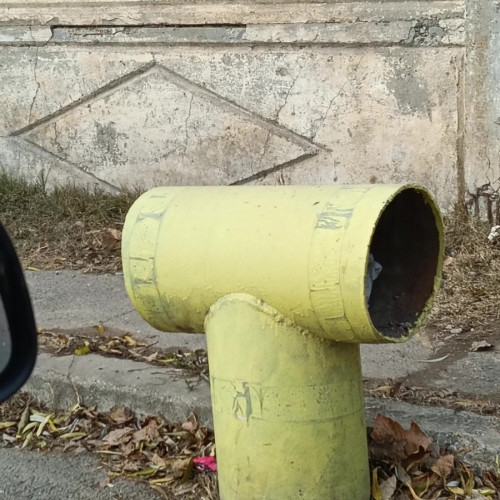 Echipament abandonat pe carosabil în Galați, îndepărtat de primărie