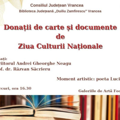 Activități culturale cu ocazia Zilei Culturii Naționale și a aniversării lui Mihai Eminescu