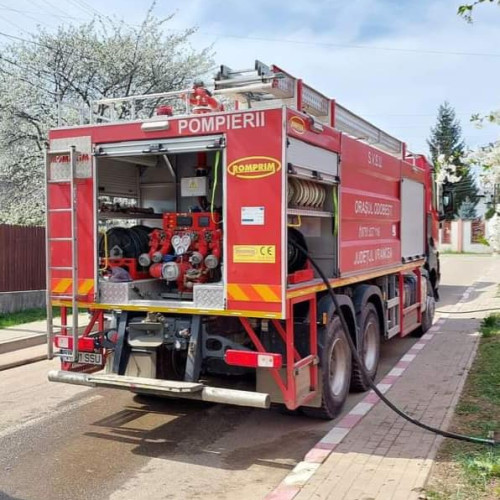 Incendiu la o locuință în satul Dalhauti, comuna Carligele