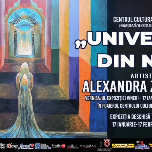 Alexandra Zgondea expune 50 de lucrări de artă