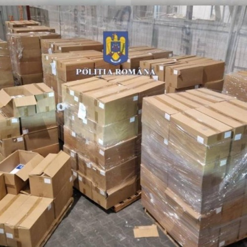 Captură de tigări nedeclarate în portul Constanța