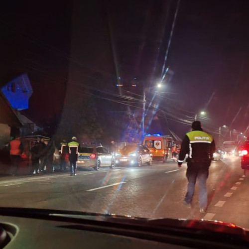 Accident tragic pe DN 18: un bătrân a murit după ce a fost lovit