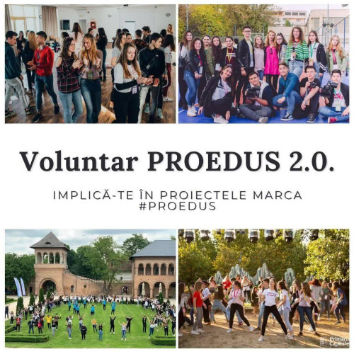 Primarul Capitalei, Nicușor Dan, redeschide înscrierile pentru programul de voluntariat "Voluntar PROEDUS 2.0"